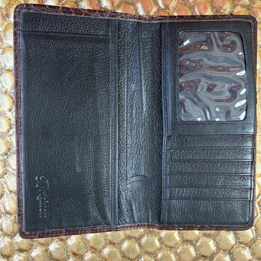 Brighton Leather Checkbook Wallet - Picture 4 of 5